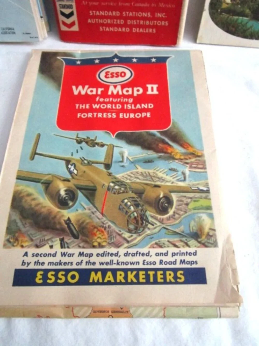 Lot Of Four Vintage Street Maps